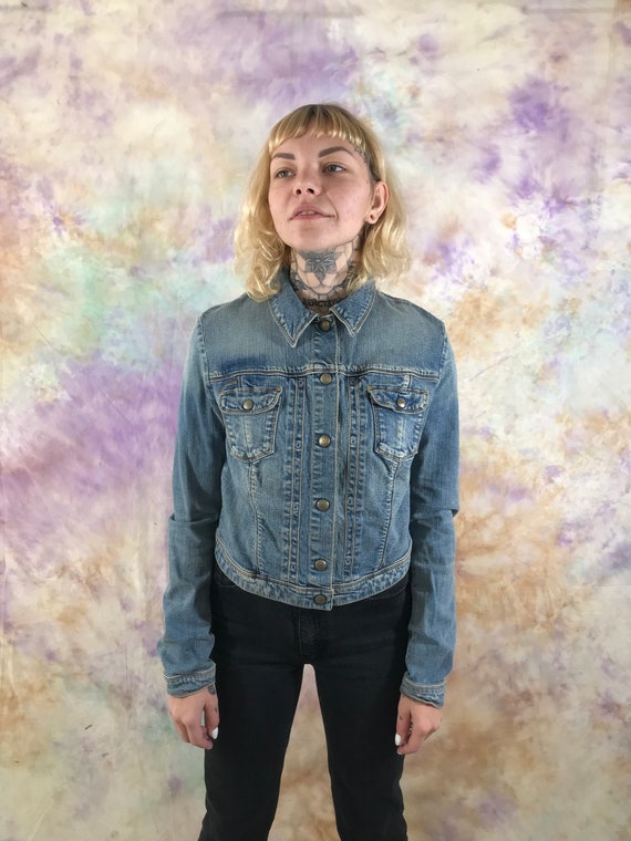 designer jean jacket womens