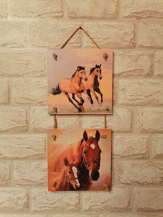 Horse Wall Decor Horses Decor Horse Lover Gift Horse Signs Etsy
