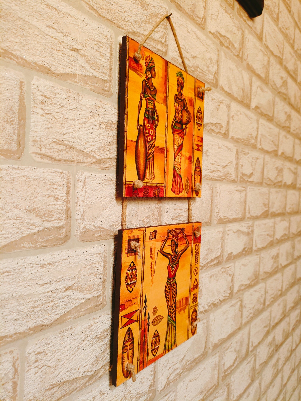 African Decor Housewares Decor African Wall Decor Africa Decor Etsy