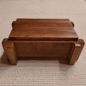 Vintage Jewelry Box Handmade Wooden Box Vintage Memory Box Antique Wooden Decor Vintage Trinket Box Natural Wooden Box Vintage Home Decor