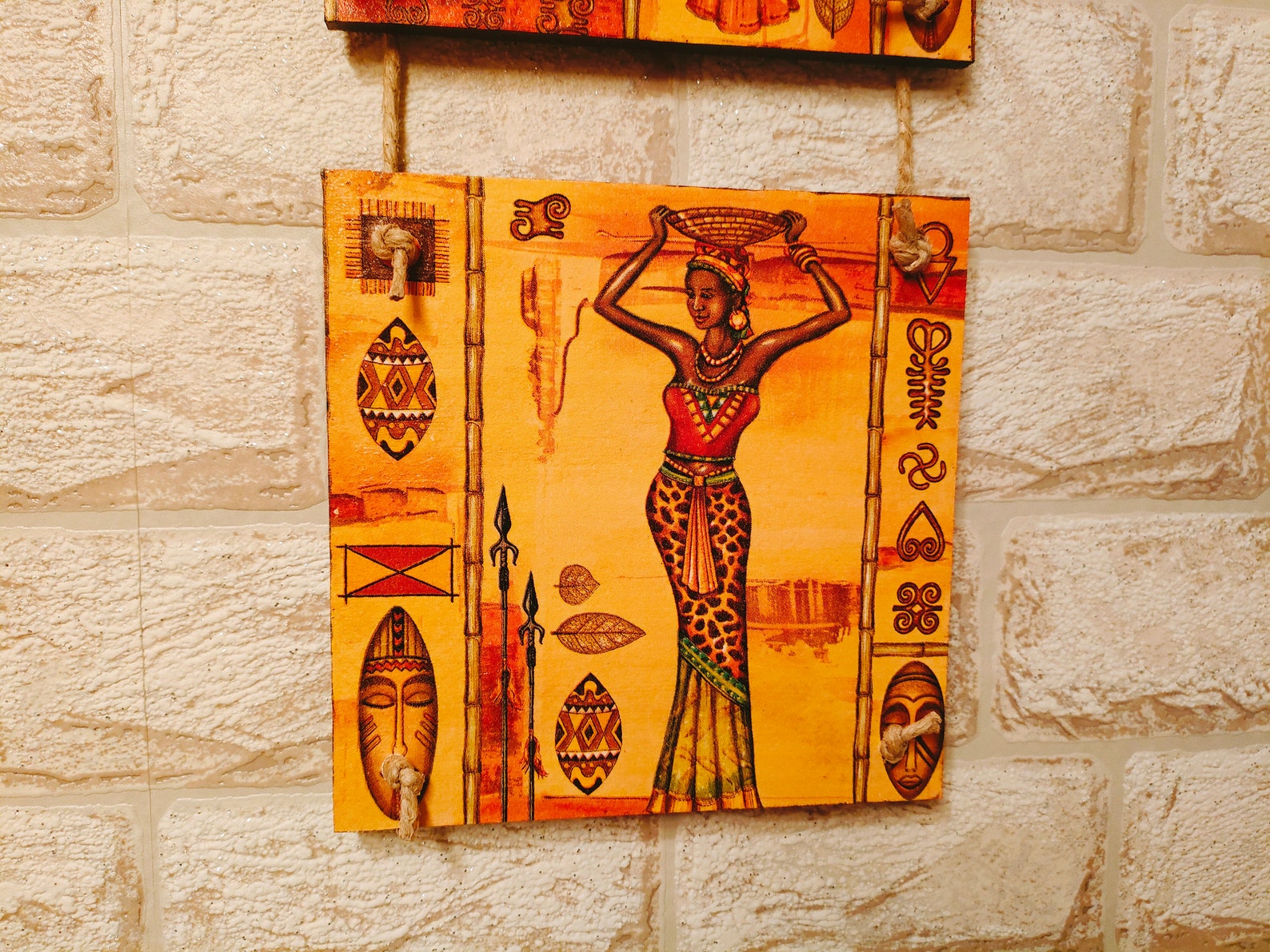 African Decor Housewares Decor African Wall Decor Africa Decor Etsy