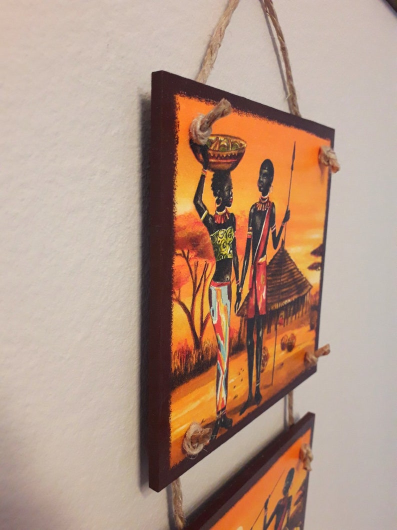 African Decor Housewares Decor African Wall Decor Africa Decor Etsy