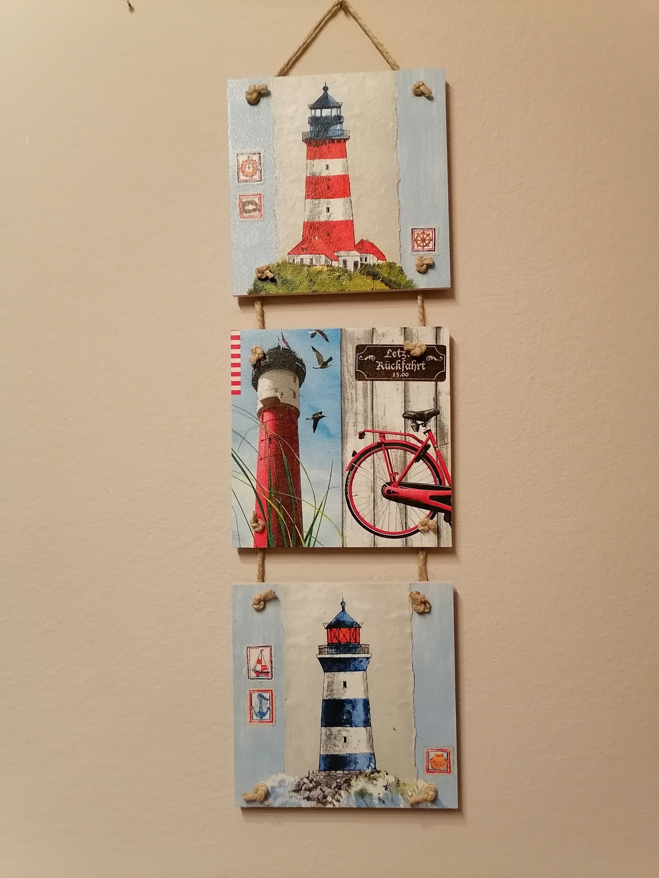 Lighthouse Wall Decor Sea Decor Hanging Home Decor Handmade Etsy