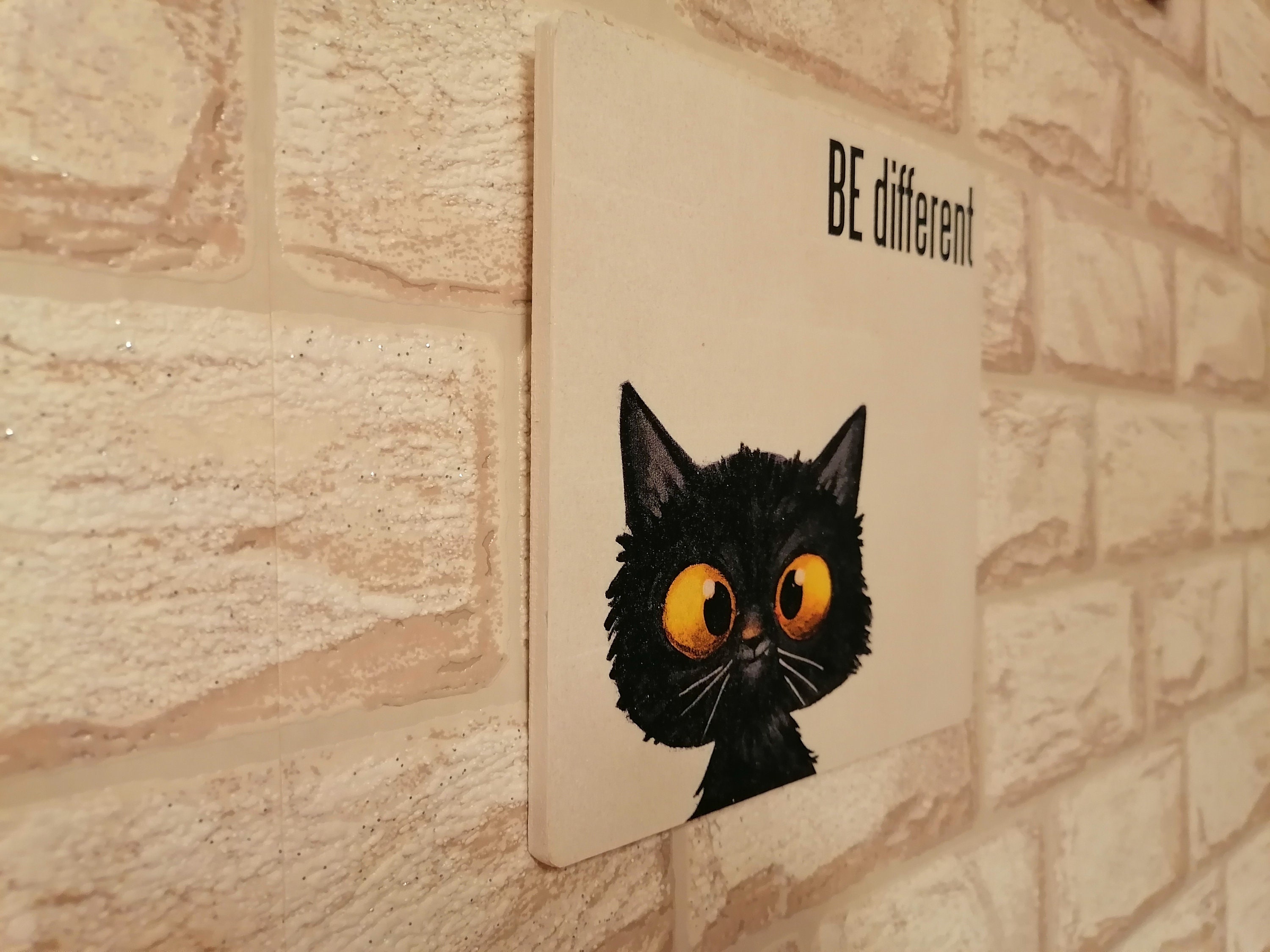 Cat Wall Decor Cats Decor Cats Lover Gift Cat Signs Kitty Wall Etsy