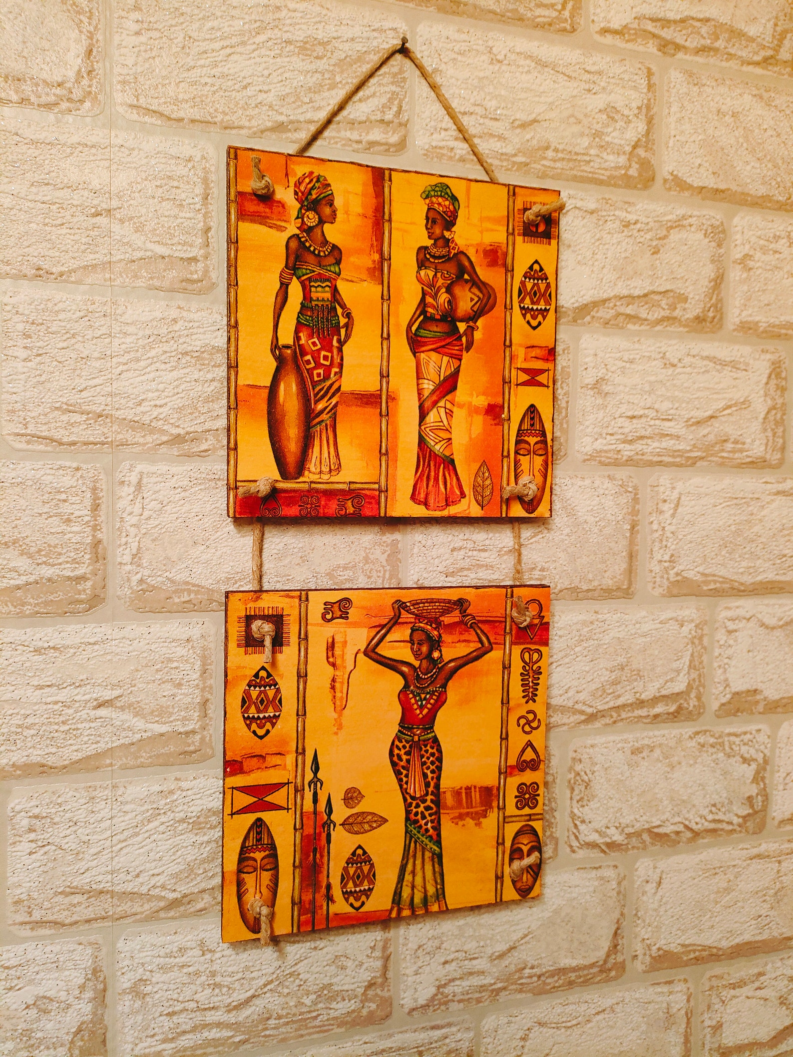 African Decor Housewares Decor African Wall Decor Africa Decor Etsy