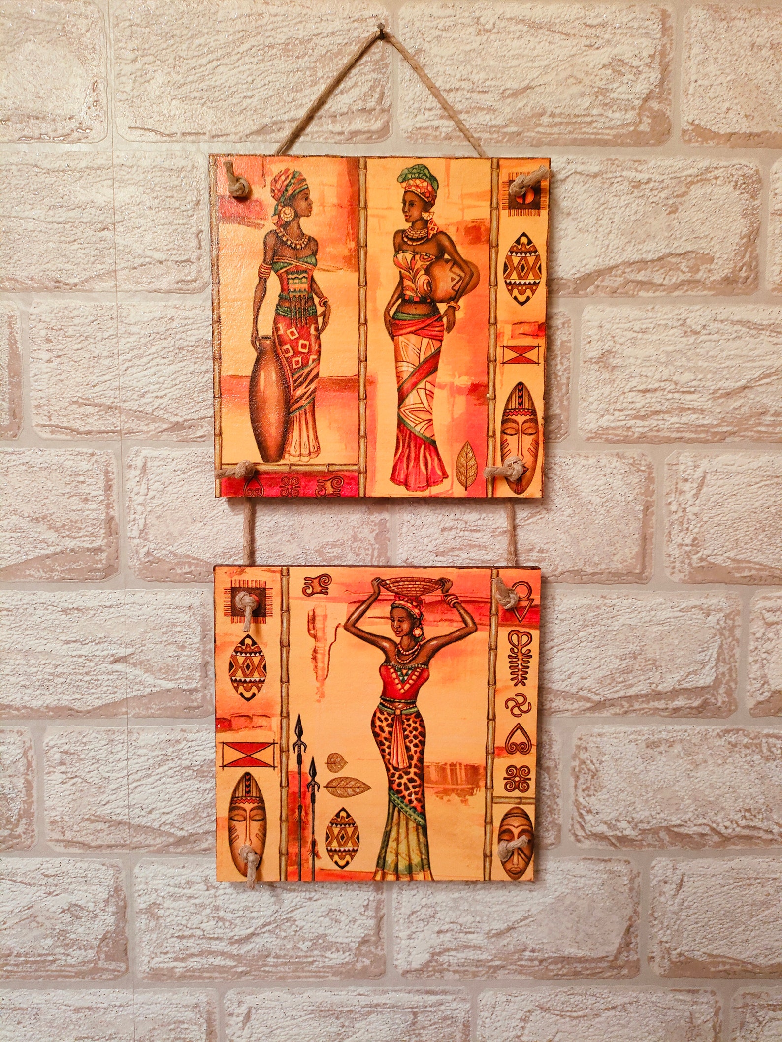 African Decor Housewares Decor African Wall Decor Africa Decor Etsy