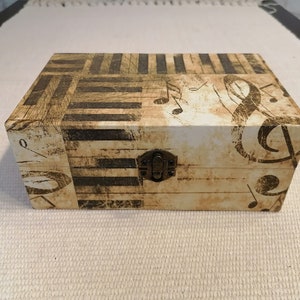 Piano Box Music Gift Storage Box Music Teacher Gift Treasure Box Gifts For Musicians Gifts For Singers Musical Jewelry Box Decoupage Box