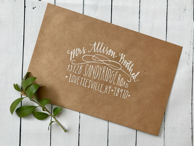 Handwritten Wedding Envelopes, Wedding Calligraphy, Envelope Addressing