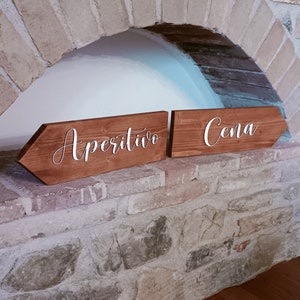 cartello benvenuto matrimonio personalizzato,frecce in legno matrimonio personalizzato, tableau de mariage,wedding,