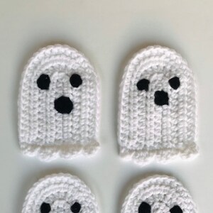 Spooky Ghost Coaster, Halloween Coaster, Halloween Decor, Halloween Decorations, Halloween Accessories, Halloween Desk