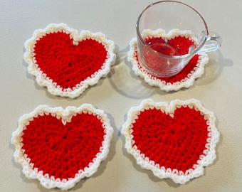 Valentine Heart Coasters