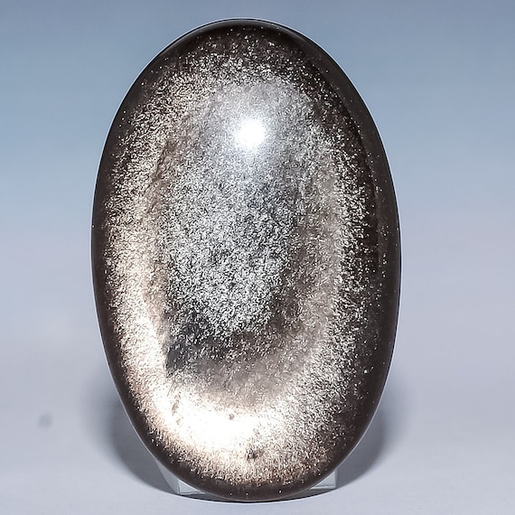 150Cts.60X42MM Natural Fire sheen obsidian Smooth Cabochon Fire sheen obsidian Loose Gemstones Fire sheen obsidian Loose semi precious