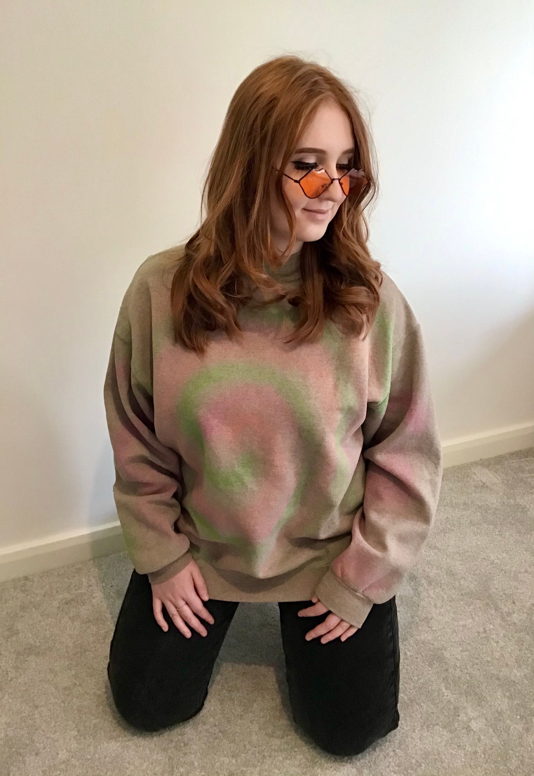 80s crop sweatshirt cheap