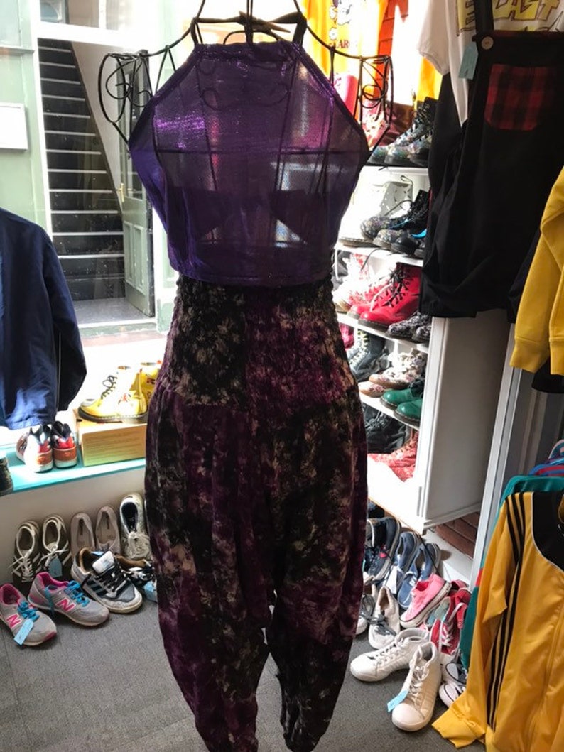 Metallic crop top yk 8-12