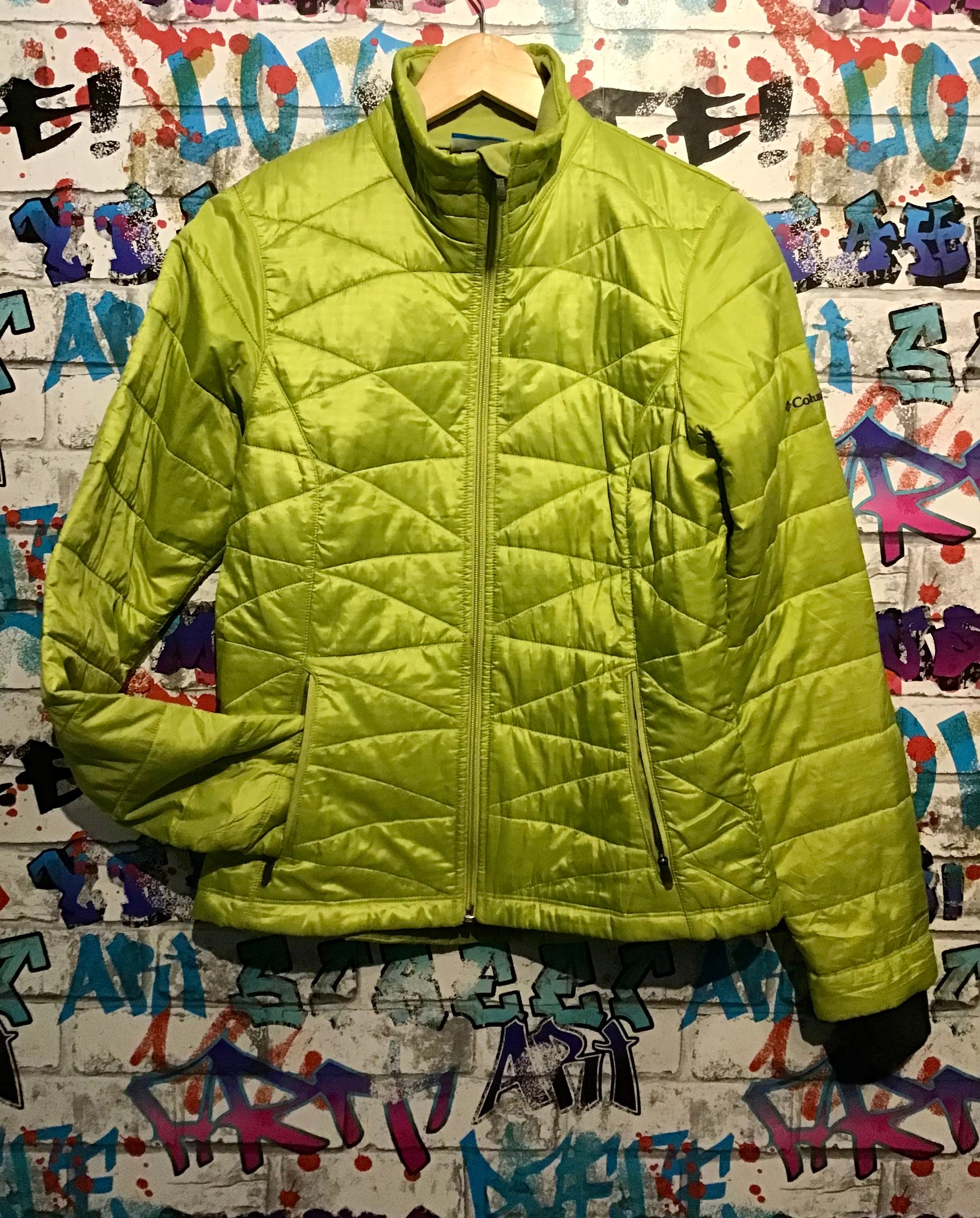 Neon Fitted 90s Ski Jacket Medium by 