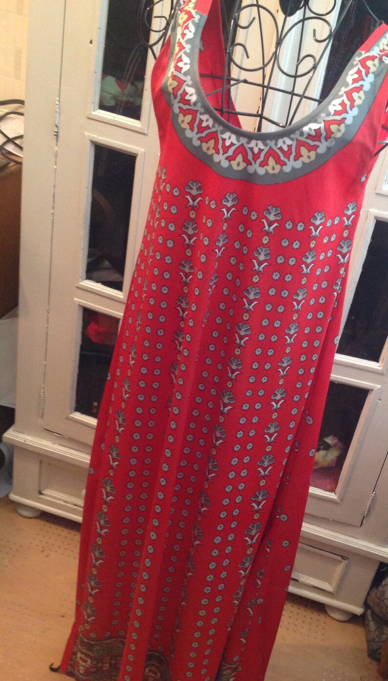 Homemade Red Dresses