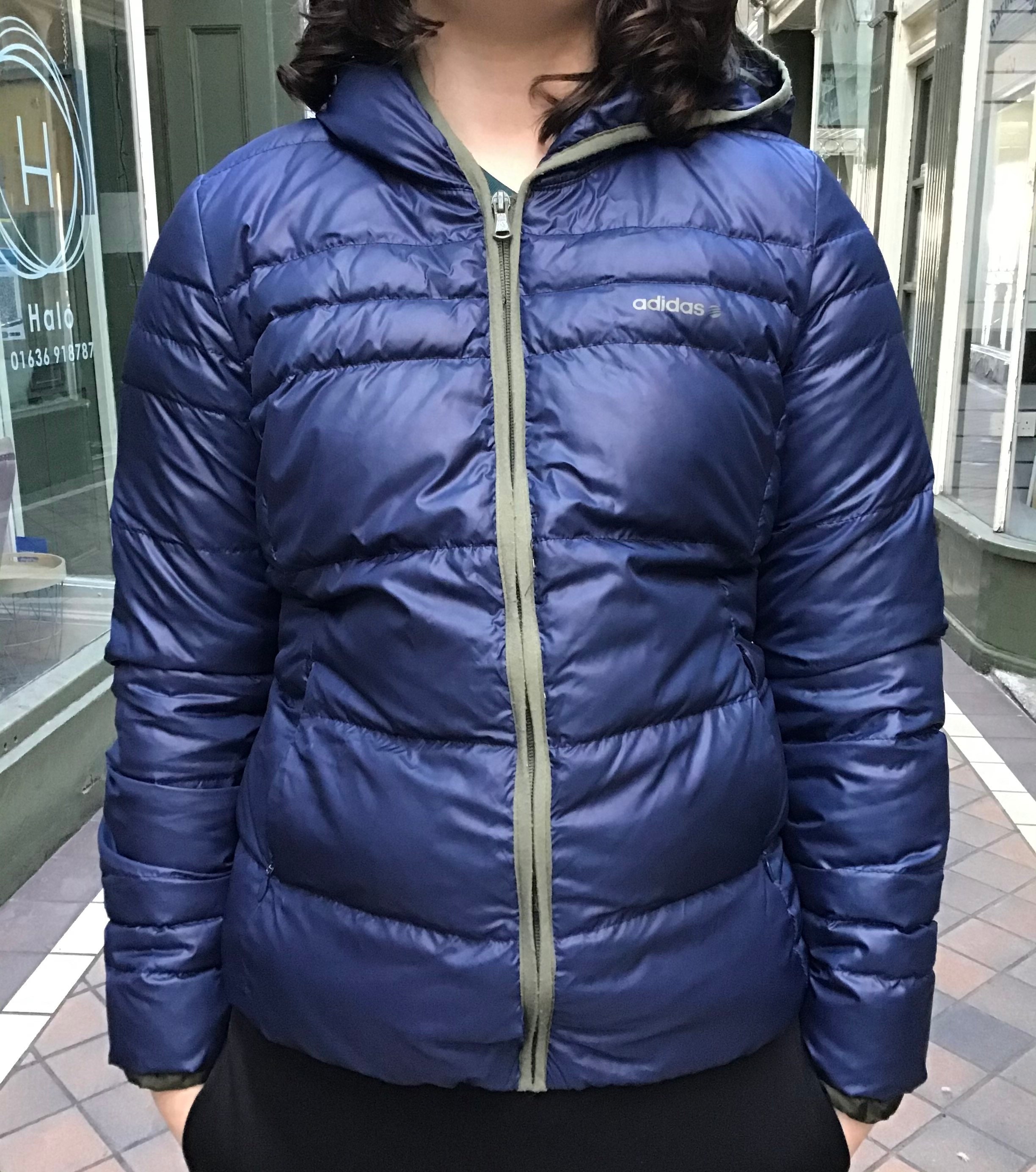 Guinness Recitar George Stevenson Blue Adidas Puffa Style Coat on Neo Label Size Medium - Etsy