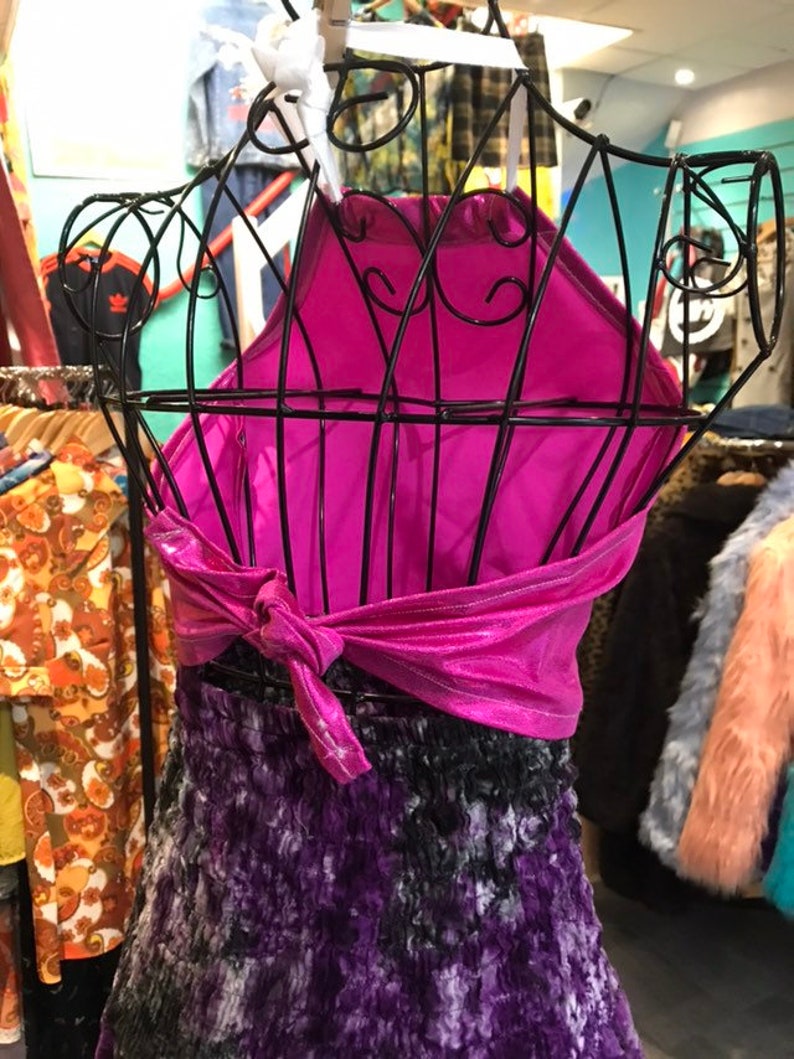 Metallic crop top yk 8-12
