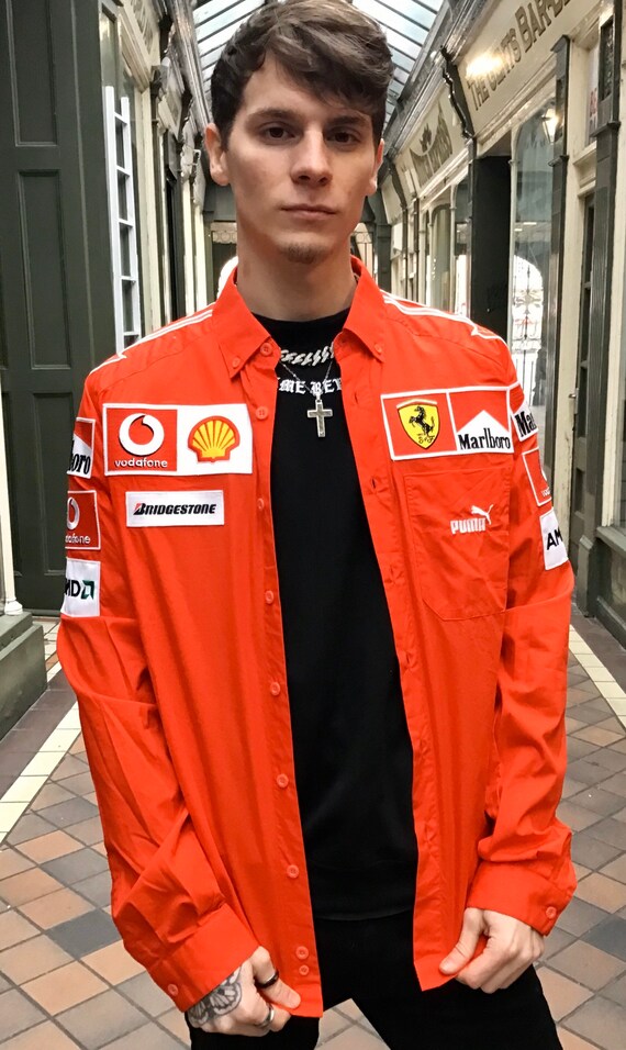 Ferrari Pit Crew New Shirt Medium - Etsy UK