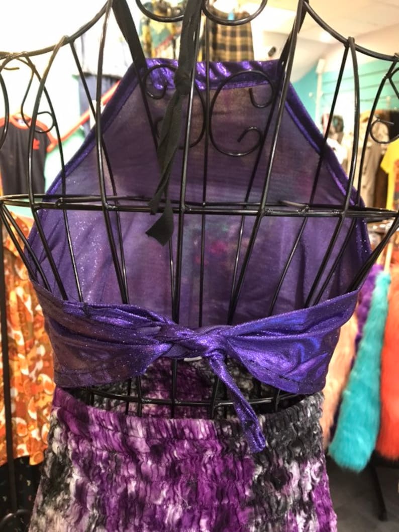 Metallic crop top yk 8-12