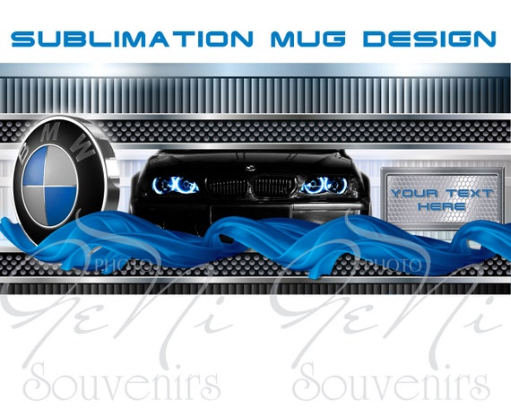 Printable Mug Designsublimation Mug Printeditable Mug Templatebmw Mug Printjpg