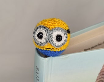 Minion bookmark for kids Cute bookmark reader gift ideas