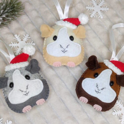 Guinea Pig Christmas Tree Ornament Etsy
