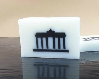 Handmade Duftseife Brandenburg Gate-Jasmin & Milk, 80 gr
