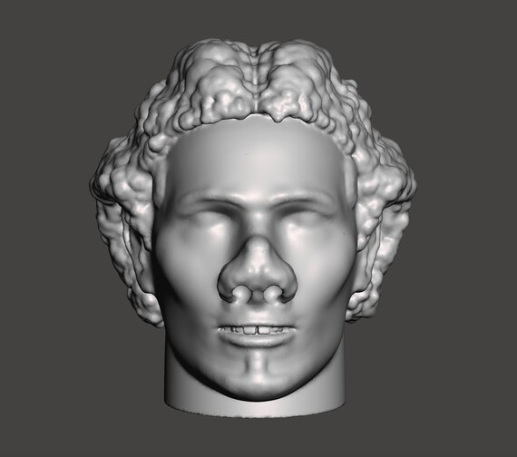 Dannik Jerriko Head: 3D Printed Vintage-style Star Wars Custom