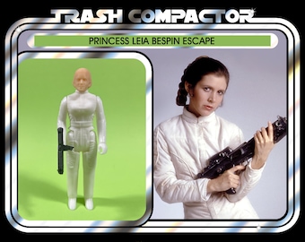Princess Leia (Bespin Escape) - 3D Printed Model Kit- Vintage-style Star Wars custom