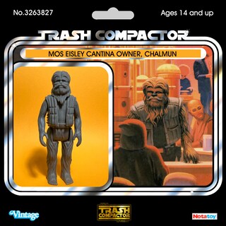 Set Di 12 Figurine Star Wars – Cantina Mos Eisley: Chewbacca, Han Solo, Greedo, R2-D2, Yoda, Boba Fett E Altri