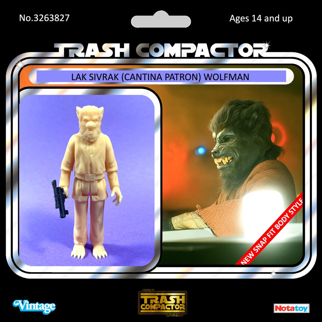 Lak Sivrak - Star Wars POTF2 Freeze Frame - Action Figure 10 Cm Con Blaster E Vibro-lama - 6