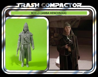 Boelo (Jabba Henchman) - 3D Printed Model Kit- Vintage-style Star Wars custom
