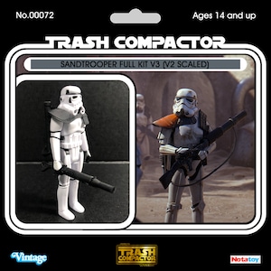 SF・ファンタジー・ホラー STAR WARS SANDTROOPER ACTION FIGURE KIT Bandai: Star Wars Sandtrooper 1:12 Scale Model Kit