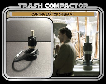 Cantina Bar Top Shisha V1- Vintage-style Star Wars custom