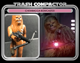 Chewbacca Bowcaster- Vintage-style Star Wars custom