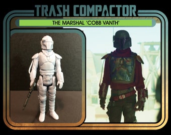 The Marshal &#39;Cobb Vanth&#39; - 3D Printed Model Kit- Vintage-style Star Wars custom