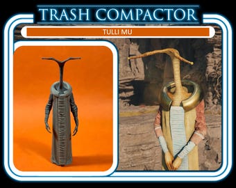 Tulli Mu (Jedi Survivor) - 3D Printed Vintage/Retro Style Star Wars Custom Resin Model Figure Kit