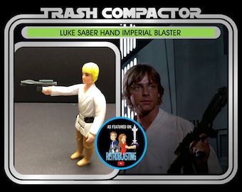 Luke Imperial Blaster- Vintage-style Star Wars custom