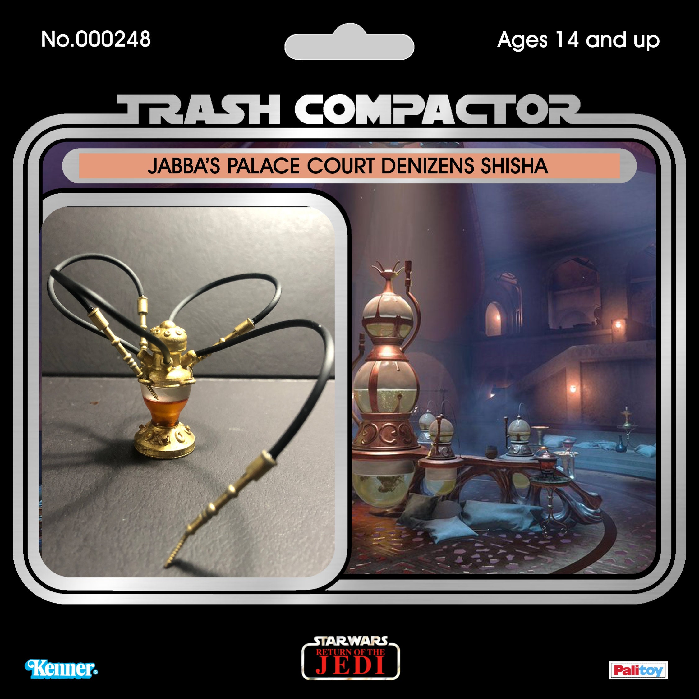 Jabba's Palace Court Denizens Shisha- Vintage-style Star Wars