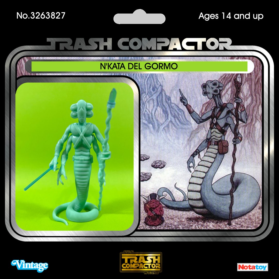 ビンテージ　スター・ウォーズ ヨーダ モデルフィギュアキット N'kata Del Gormo (ヨーダのジェダイトレーナー) - 3Dプリント