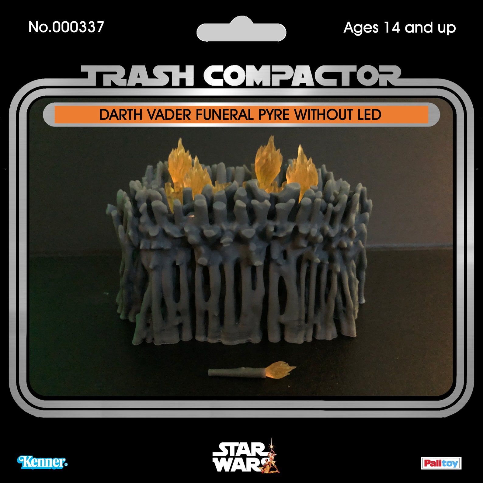 Darth Vader Funeral Pyre 3D Printed Etsy