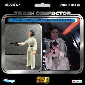Leia Imperial Blaster (handpas) - Star Wars-stijl in vintagestijl