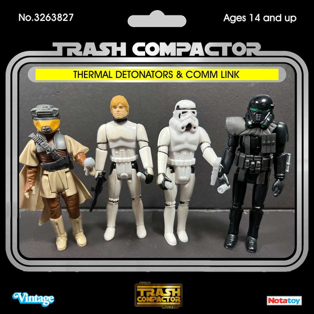Thermal Detonators & Comm Link Accessories - 3D Printed- Vintage-style ...
