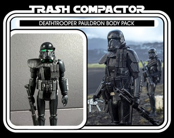 Death Trooper Pauldron Body Pack- Vintage-style Star Wars custom