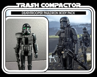 Death Trooper Pauldron Body Pack- Vintage-style Star Wars custom