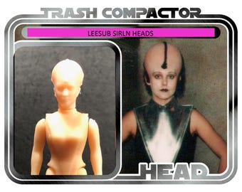 Leesub Sirln Heads (various Fits) - 3D Printed- Vintage-style Star