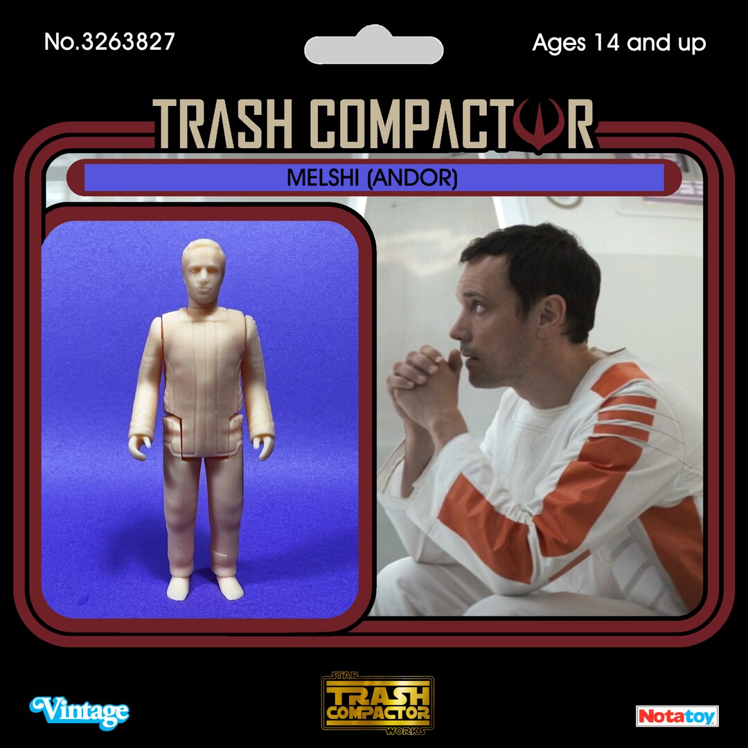 Melshi (andor) - 3D Printed- Vintage-style Star Wars Custom - Etsy