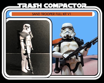 Kit complet Sandtrooper V1 - personnalisé Star Wars de style vintage