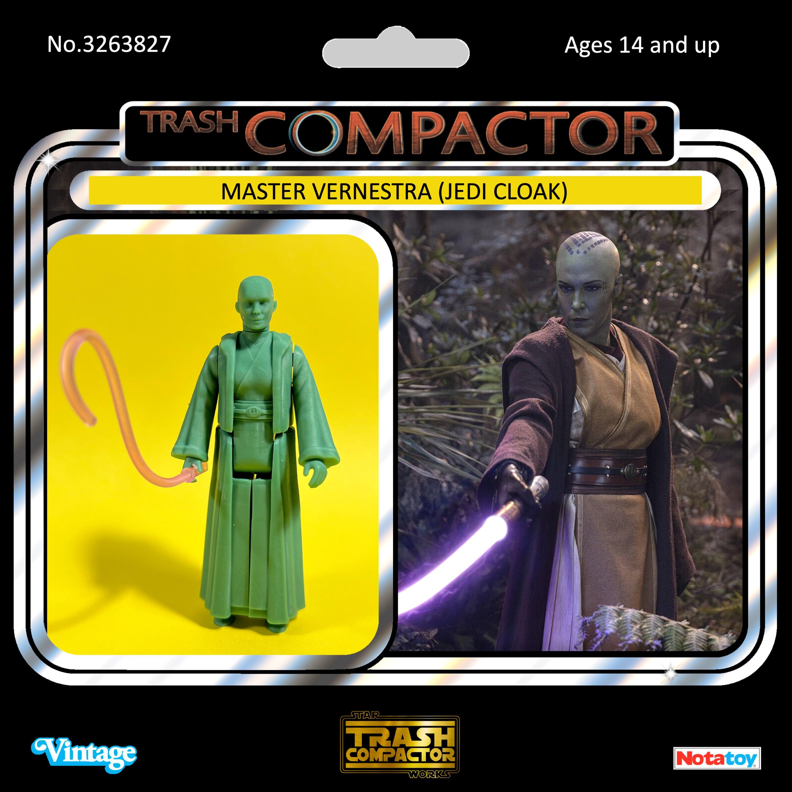 Jedi Master Vernestra (cloak) (the Acolyte) - 3D Printed Model Kit